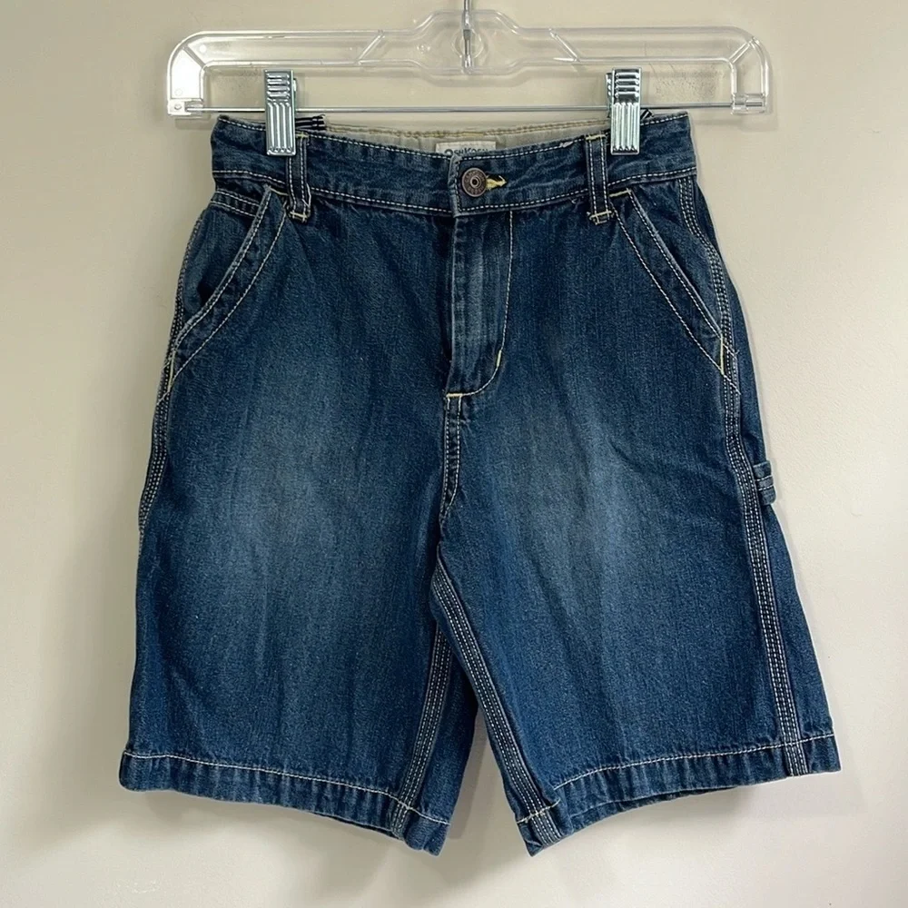 Oshkosh B’gosh Little Boy’s Carpenter Jean Shorts Size 7